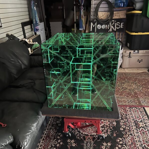 Tesseract Hypercube Art Sculpture 9" - Made to Order - One in Stock! - Image 2