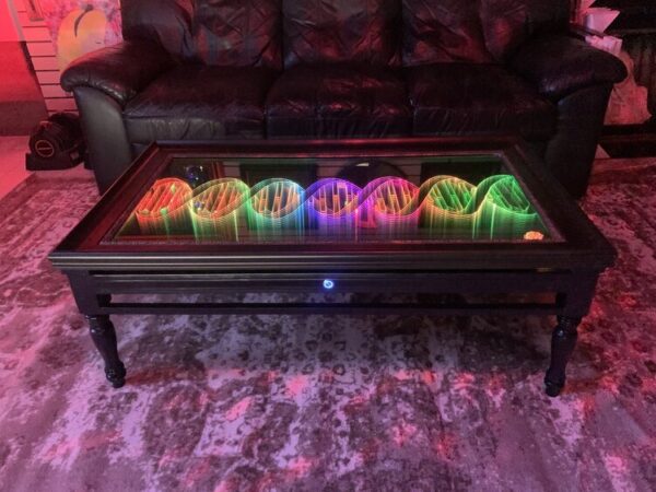 DNA Infinity Mirror LED Coffee Table - Image 2