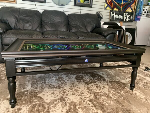 DNA Infinity Mirror LED Coffee Table - Image 4