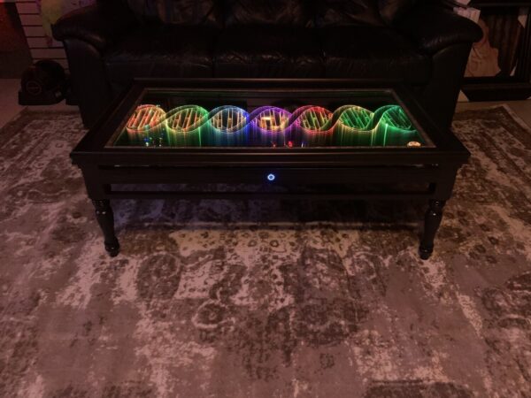 DNA Infinity Mirror LED Coffee Table - Image 6