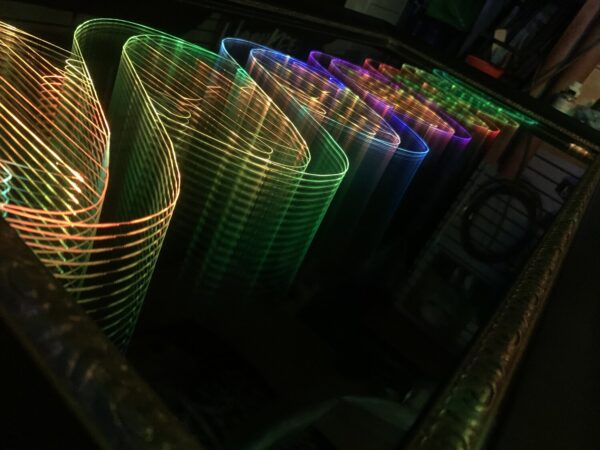 DNA Infinity Mirror LED Coffee Table - Image 9