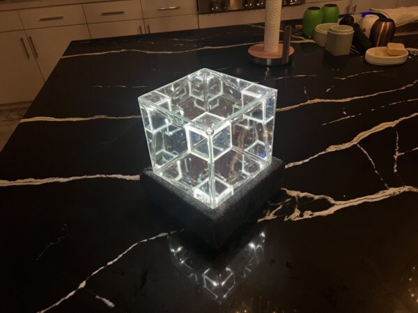 Tesseract Hypercube Art Sculpture 6" - Image 5