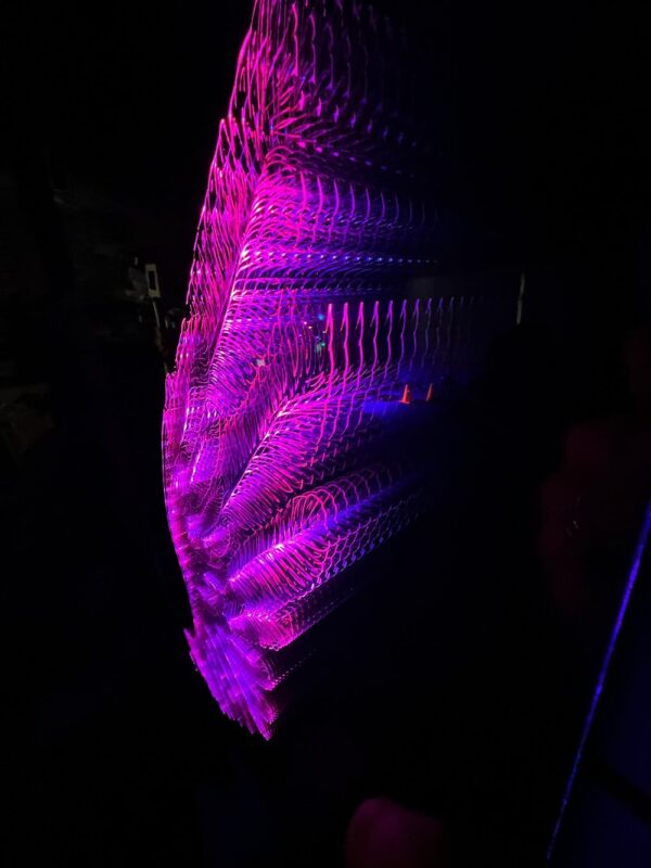 Angel Wing Magic LED Infinity Mirror wall Art by Nicky Alice - Image 5