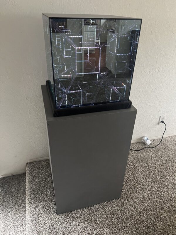 Tesseract Hypercube Art Sculpture 9" - Made to Order - One in Stock! - Image 4