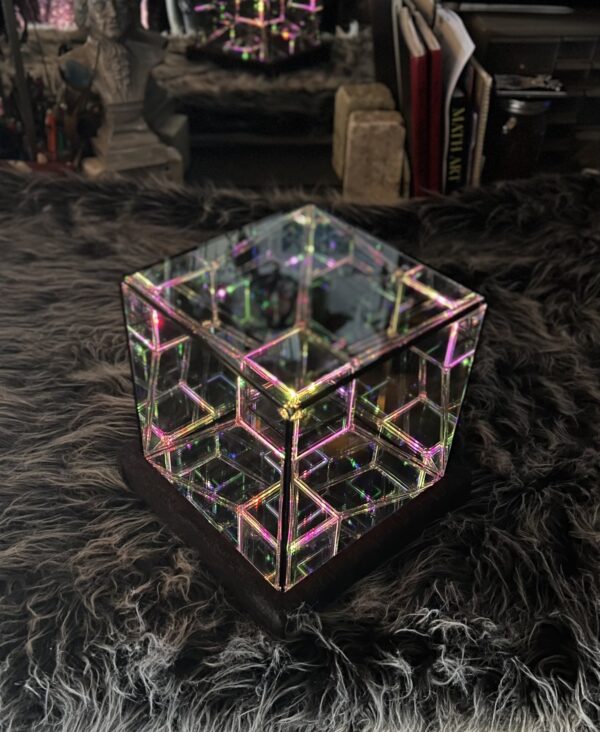 Tesseract Hypercube Art Sculpture 6" - Image 7