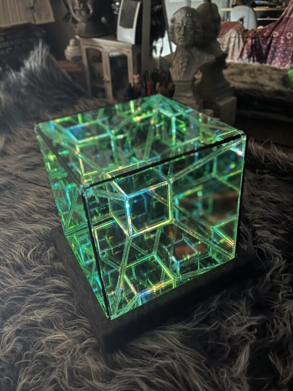 Tesseract Hypercube Art Sculpture 9" - Made to Order - One in Stock! - Image 6