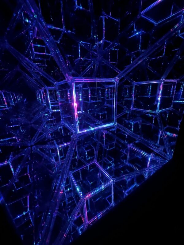 Tesseract Hypercube Art Sculpture 9" - Made to Order - One in Stock! - Image 7