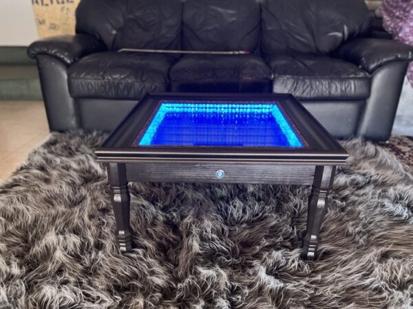 Quartz Crystal Infinity Mirror Coffee Table - Image 2