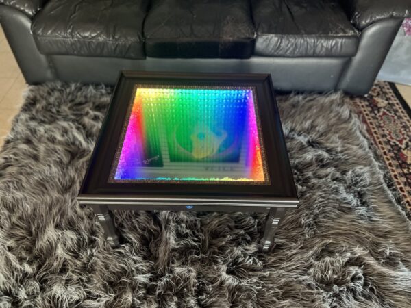 Quartz Crystal Infinity Mirror Coffee Table - Image 3