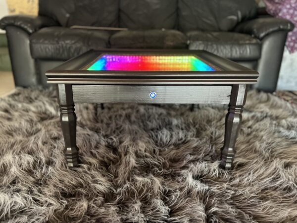 Quartz Crystal Infinity Mirror Coffee Table - Image 4