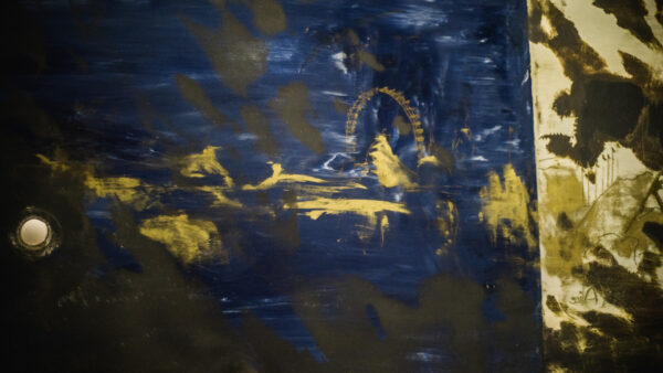 Paris in the 20's Painted Mirror Art - Image 3