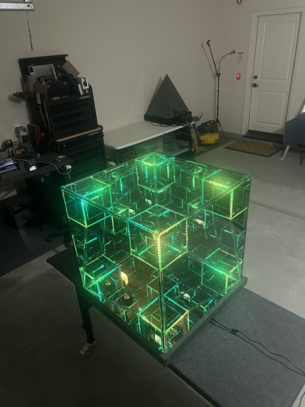 Tesseract Hypercube Art Sculpture 27" - Made to Order - Image 3