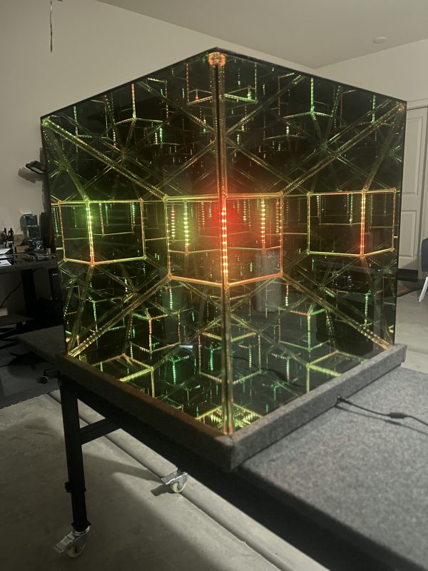 Tesseract Hypercube Art Sculpture 27" - Made to Order - Image 2